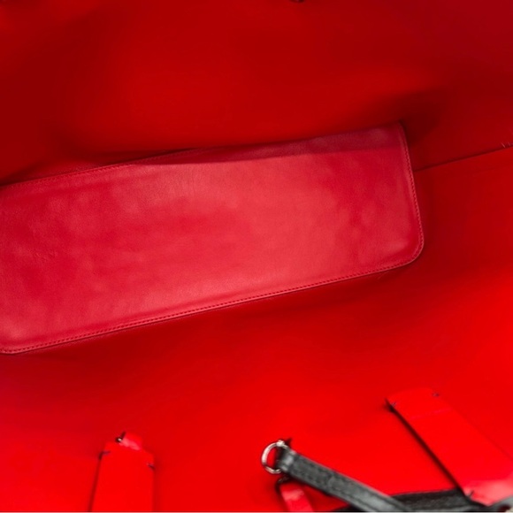 CHRISTIAN LOUBOUTIN Cabata GM Leather Tote Bag Black with Pouch and dustbag ❤️ - Picture 8 of 11